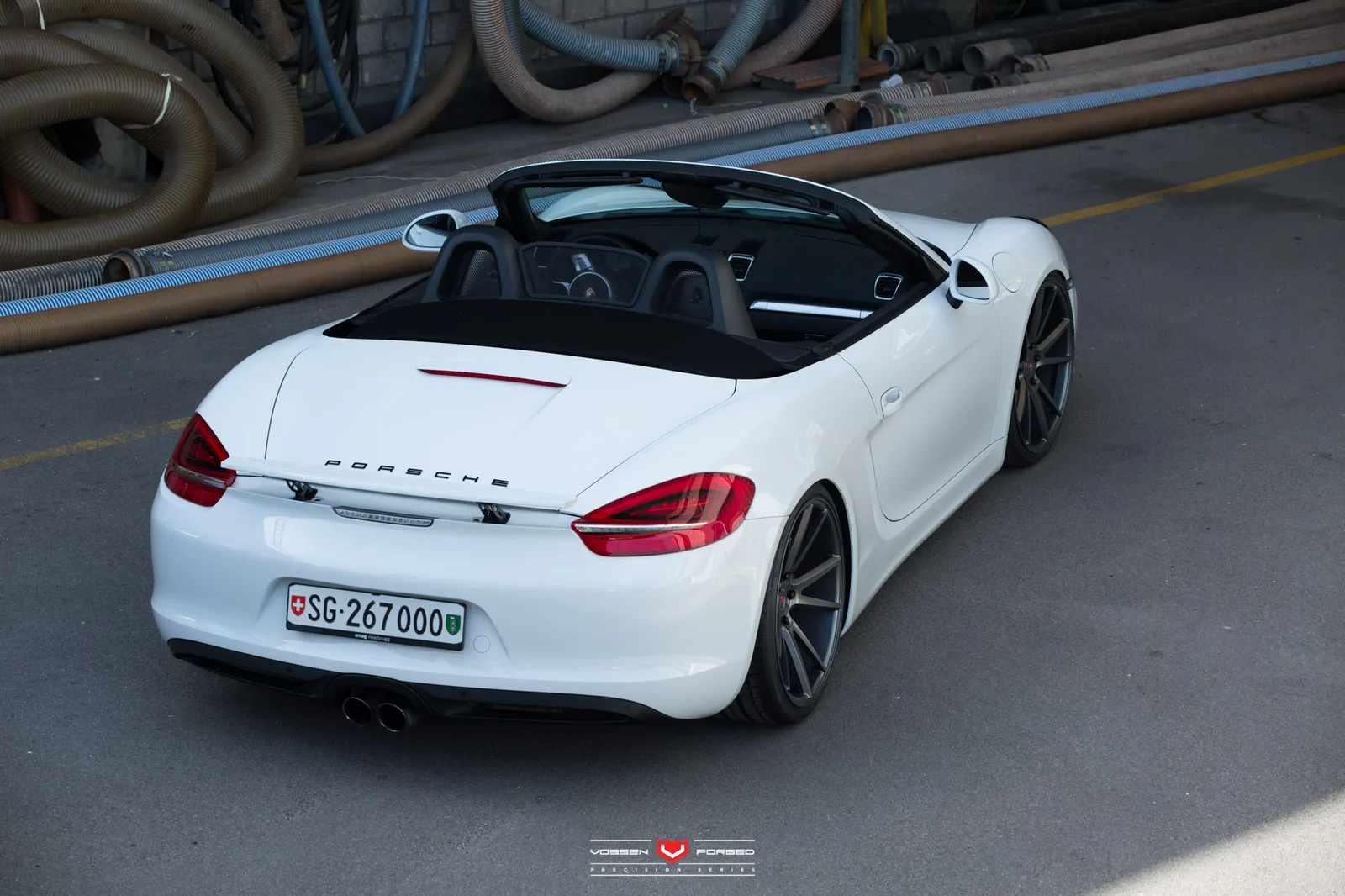 Vossen Forged VPS-301 on Porsche Boxster 981