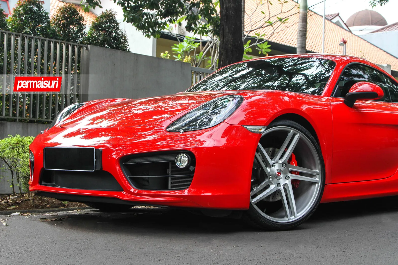 Vossen Forged VPS-302T on Porsche Cayman 981, photo 4