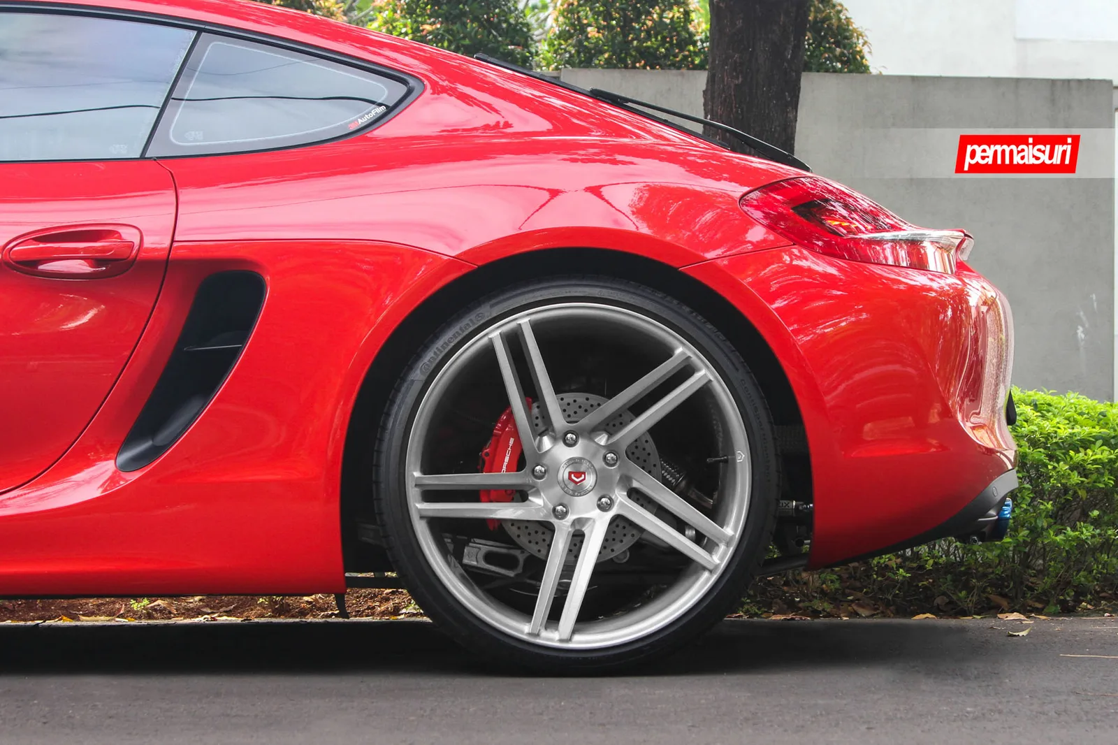 Vossen Forged VPS-302T on Porsche Cayman 981, photo 2