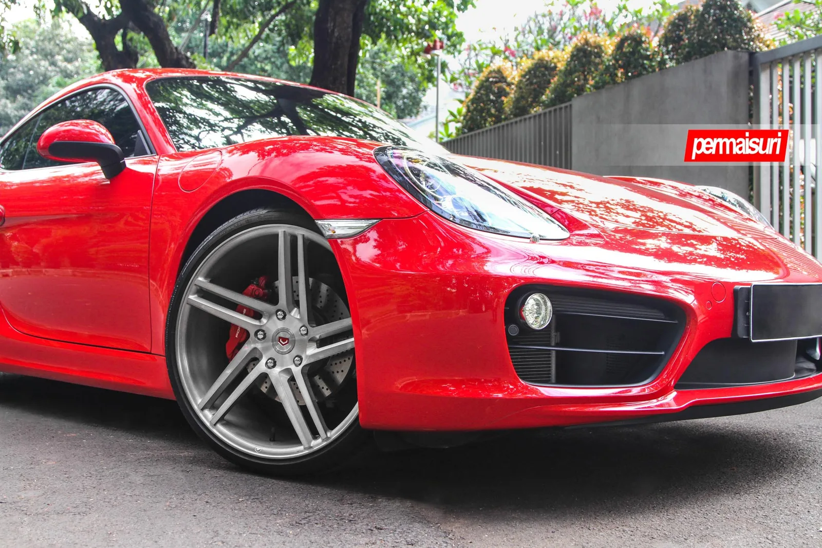 Vossen Forged VPS-302T on Porsche Cayman 981, photo 9
