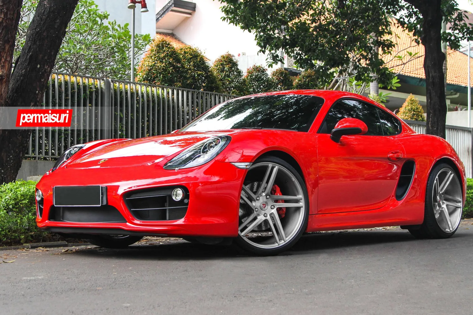 Vossen Forged VPS-302T on Porsche Cayman 981, photo 8