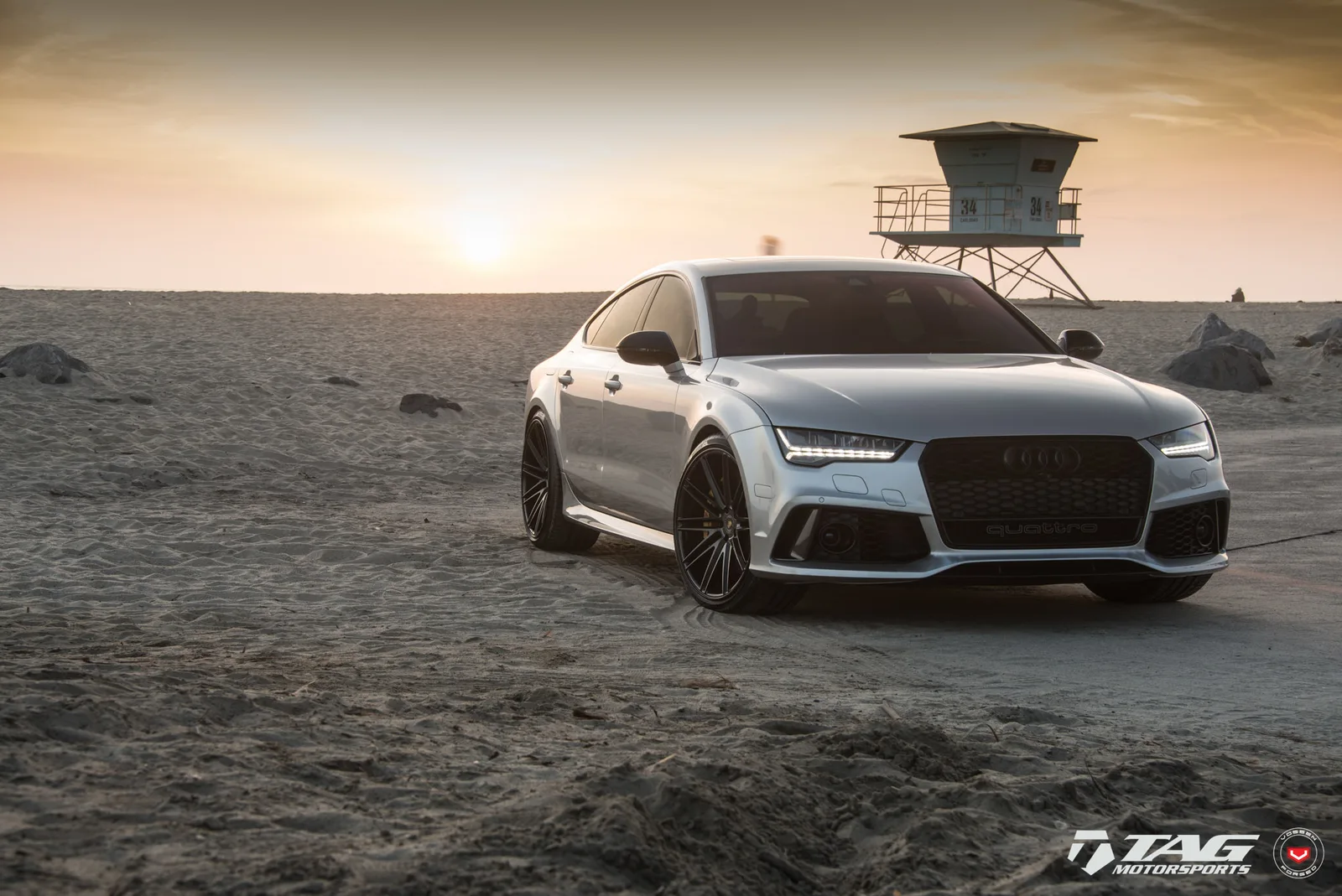 Vossen Forged VPS-307 on Audi RS 7 4G.1, photo 2
