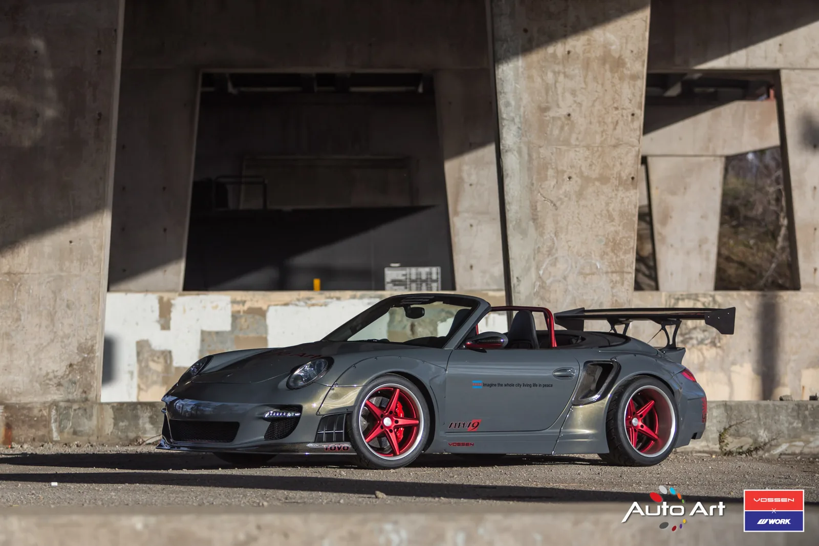 Vossen Forged VWS-3 on Porsche 911 997.1, photo 9