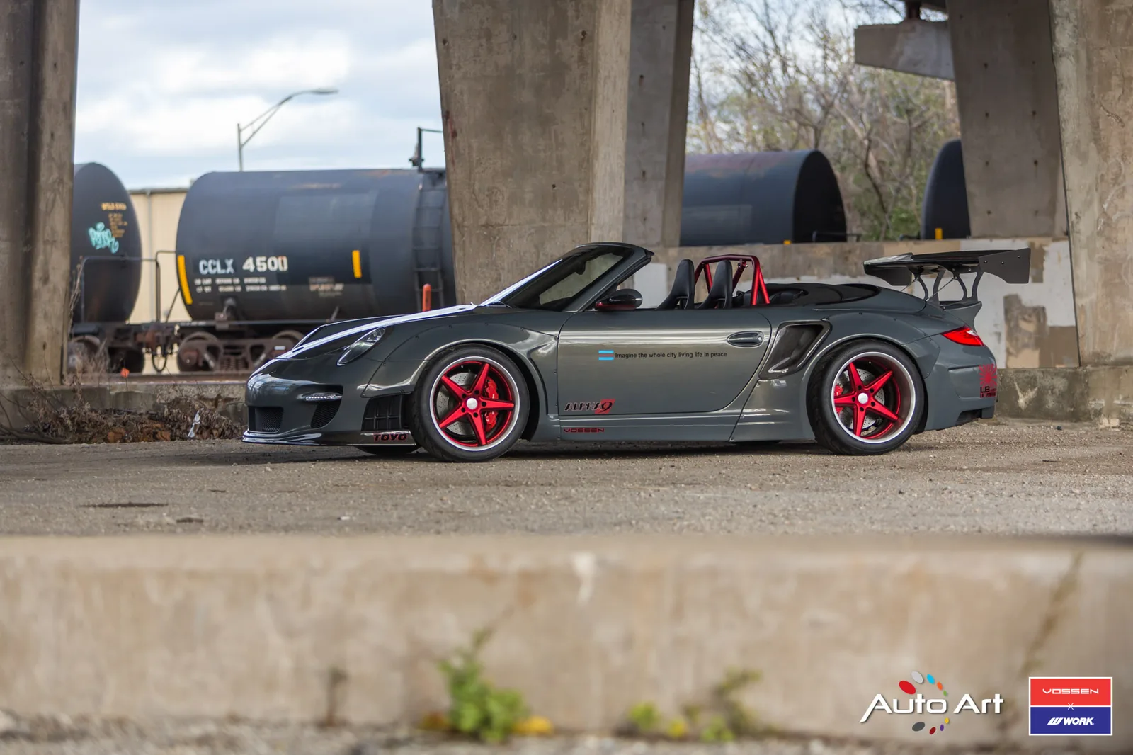 Vossen Forged VWS-3 on Porsche 911 997.1, photo 8