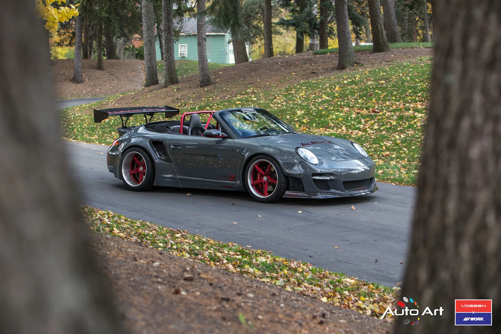 Vossen Forged VWS-3 on Porsche 911 997.1