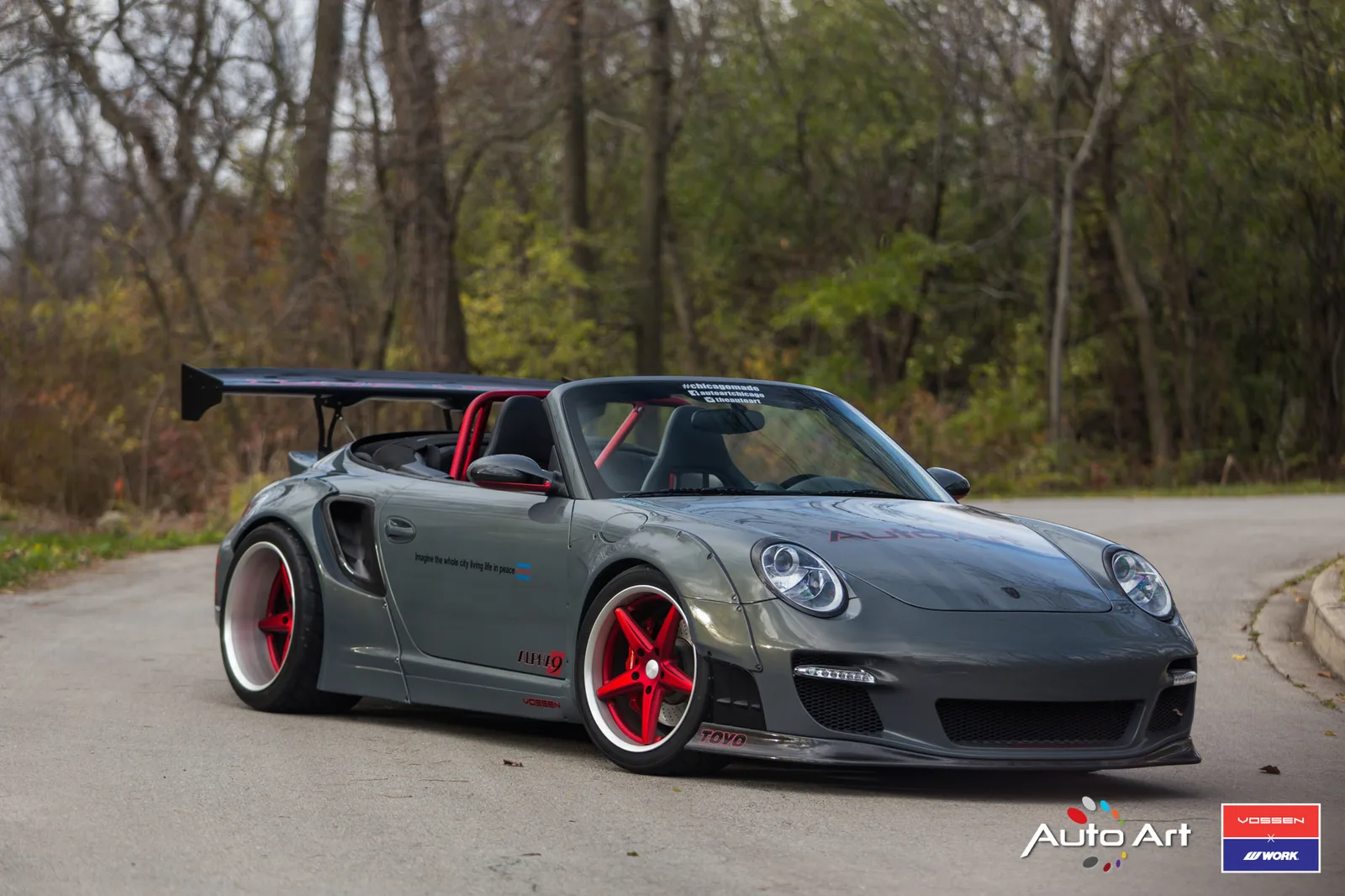 Vossen Forged VWS-3 on Porsche 911 997.1, photo 7