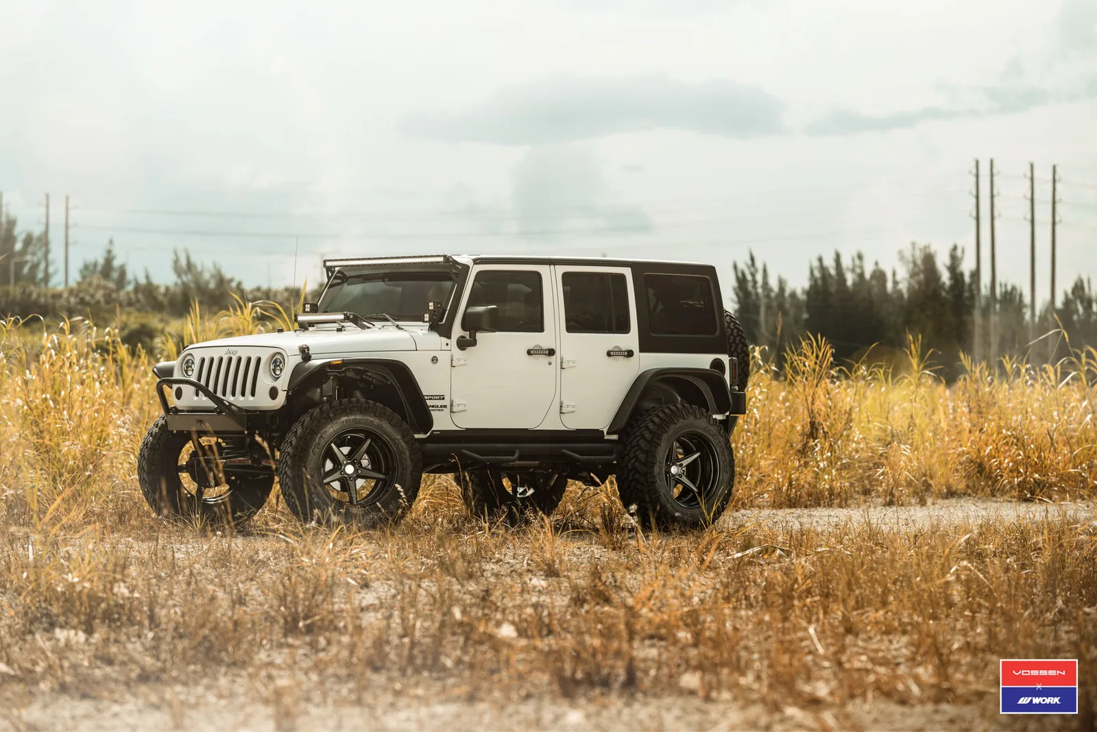 Vossen Forged VWS-3 on Jeep Wrangler JK (2007-2018), photo 3
