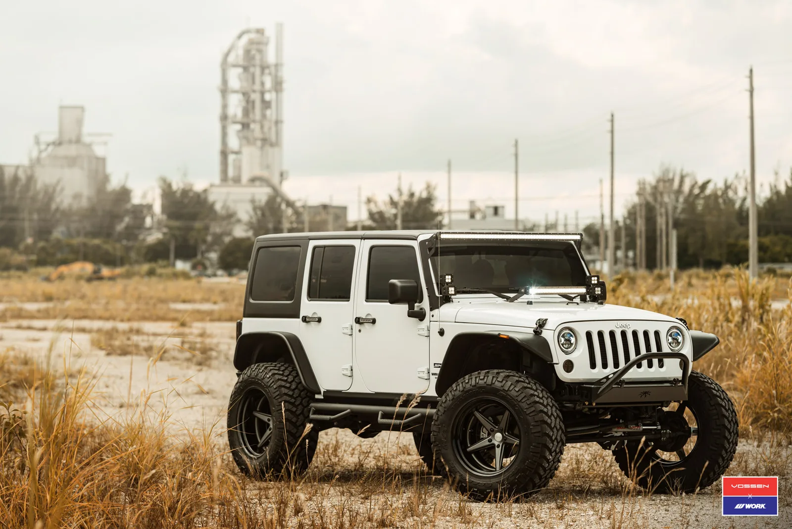 Vossen Forged VWS-3 on Jeep Wrangler JK (2007-2018), photo 8