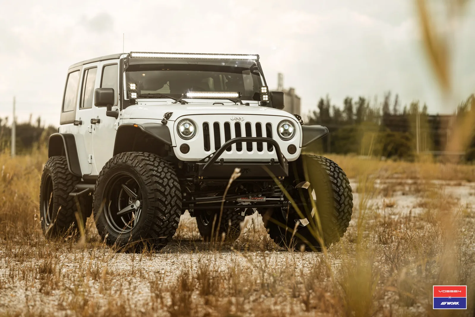 Vossen Forged VWS-3 on Jeep Wrangler JK (2007-2018), photo 9