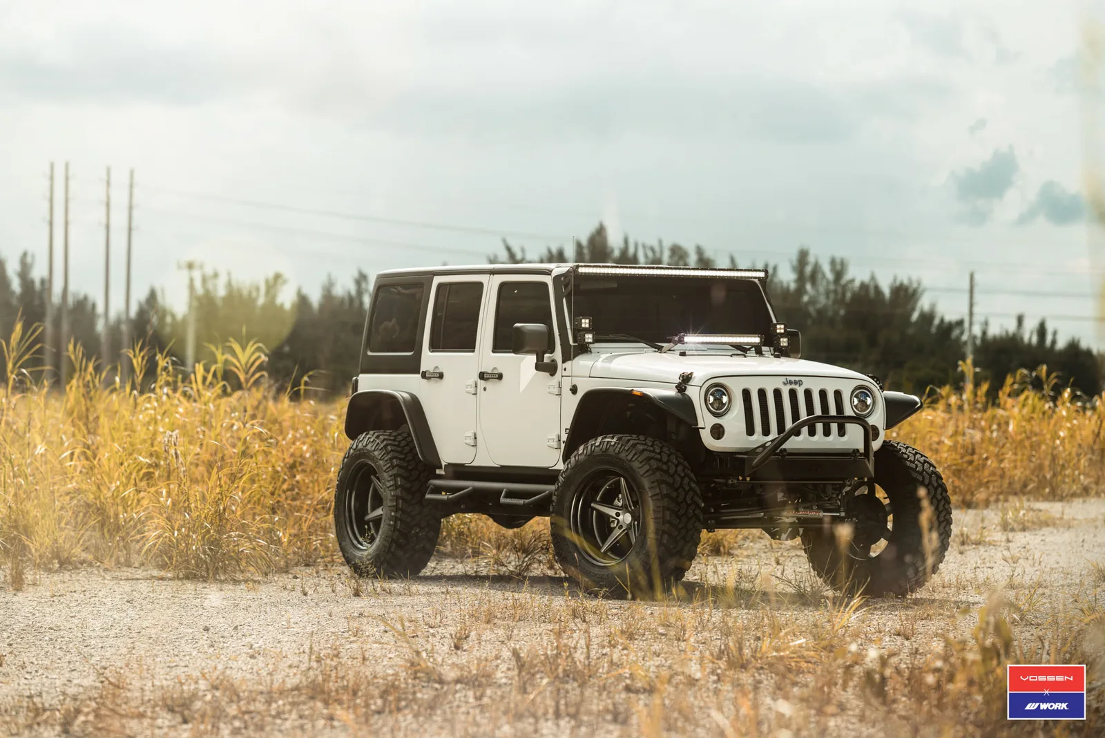 Vossen Forged VWS-3 on Jeep Wrangler JK (2007-2018)