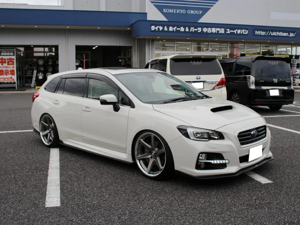 Work Back Label Zeast BST1 on Subaru Levorg VM.1, photo 3