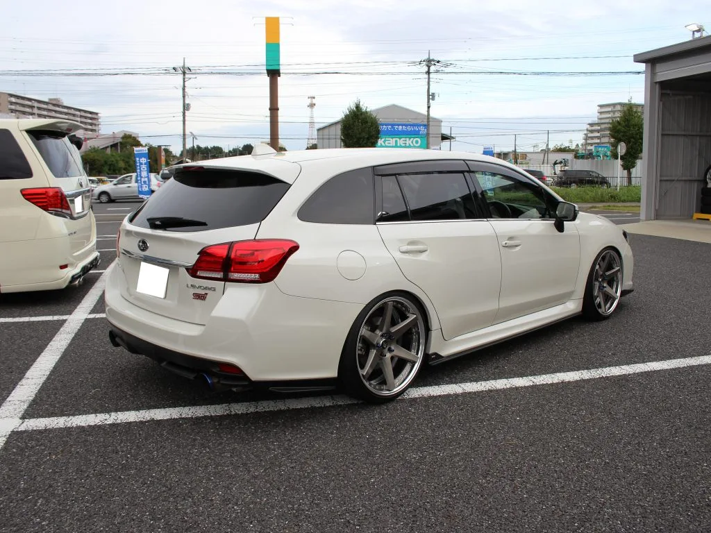 Work Back Label Zeast BST1 on Subaru Levorg VM.1, photo 4