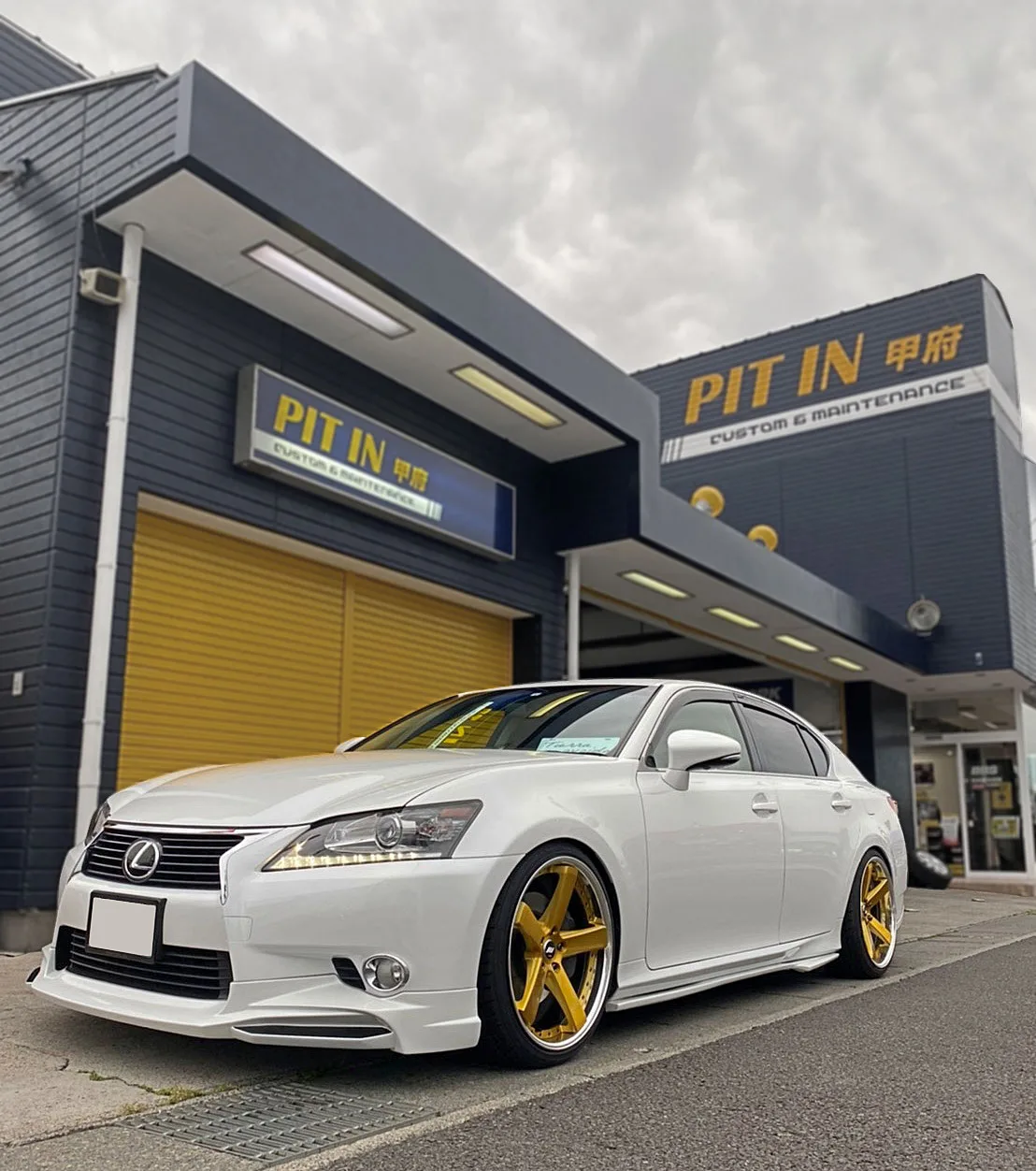 Work Back Label Zeast BST2 on Lexus GS L10, photo 2