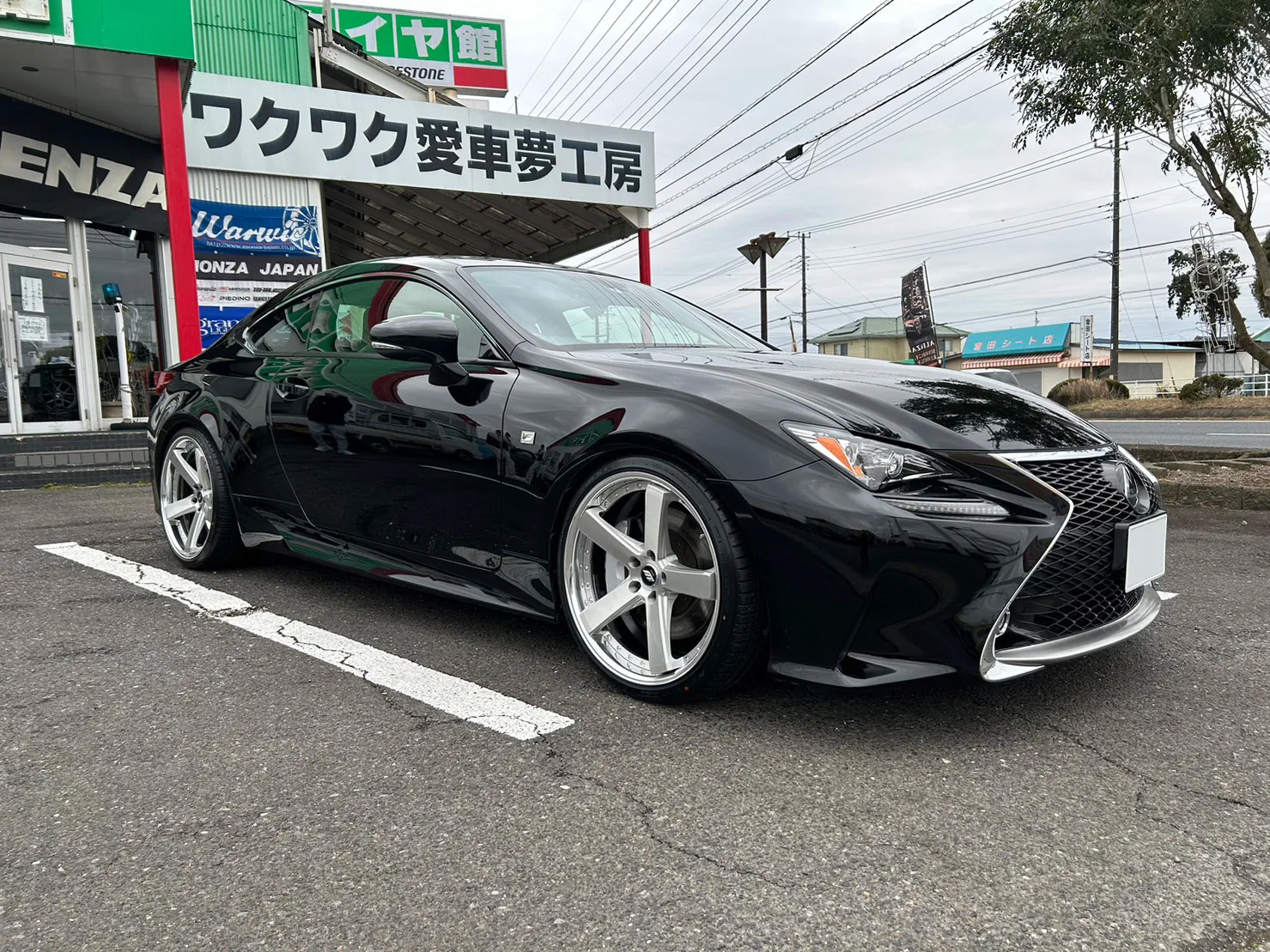Work Back Label Zeast BST2 on Lexus RC XC10, photo 2