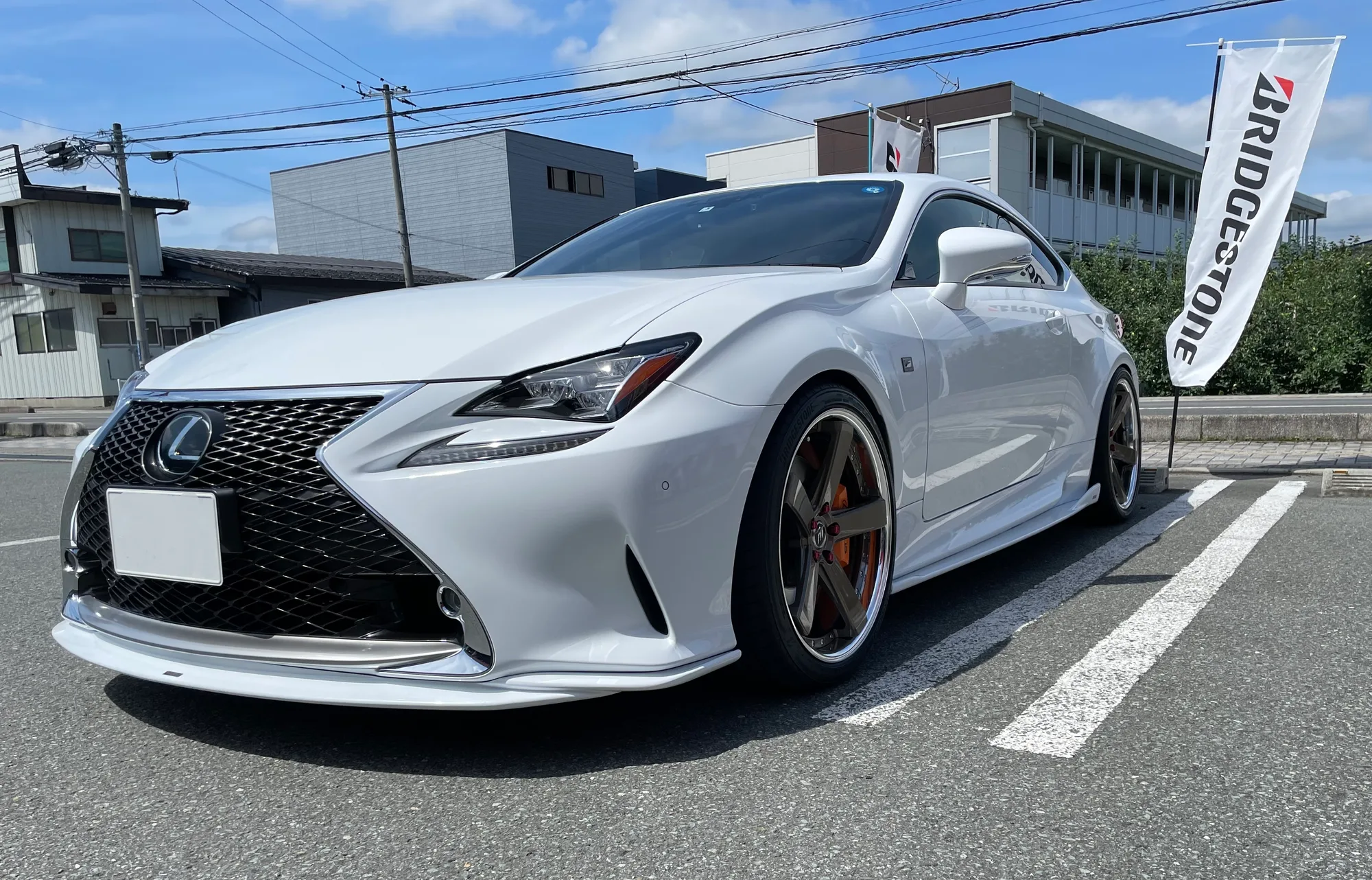 Work Back Label Zeast BST2 on Lexus RC XC10