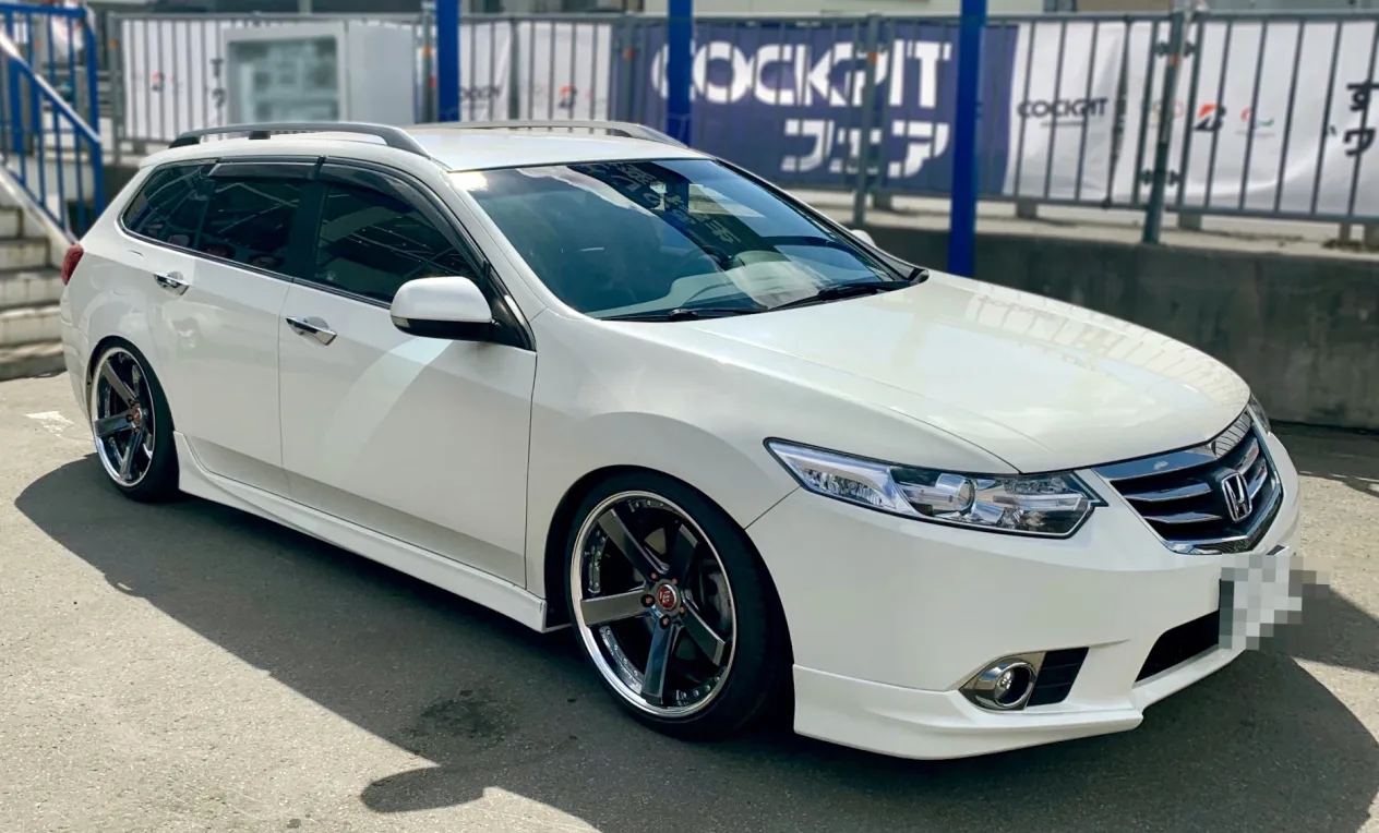 Work Back Label Zeast BST2 on Honda Accord 8th gen (CP/CS)