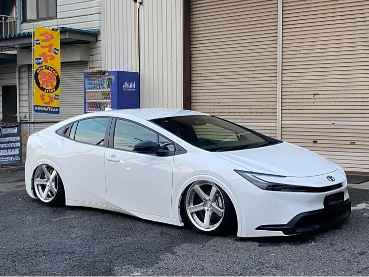 Work Back Label Zeast BST2 on Toyota Prius XW60