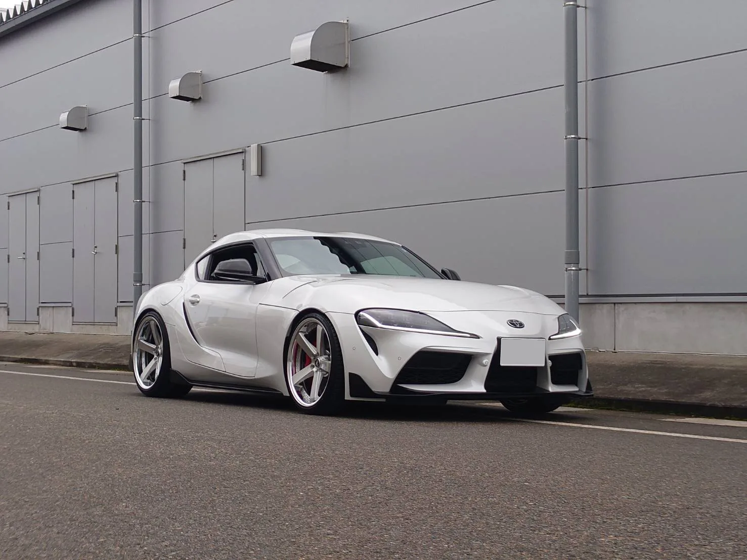 Work Back Label Zeast BST2 on Toyota Supra A90, photo 4