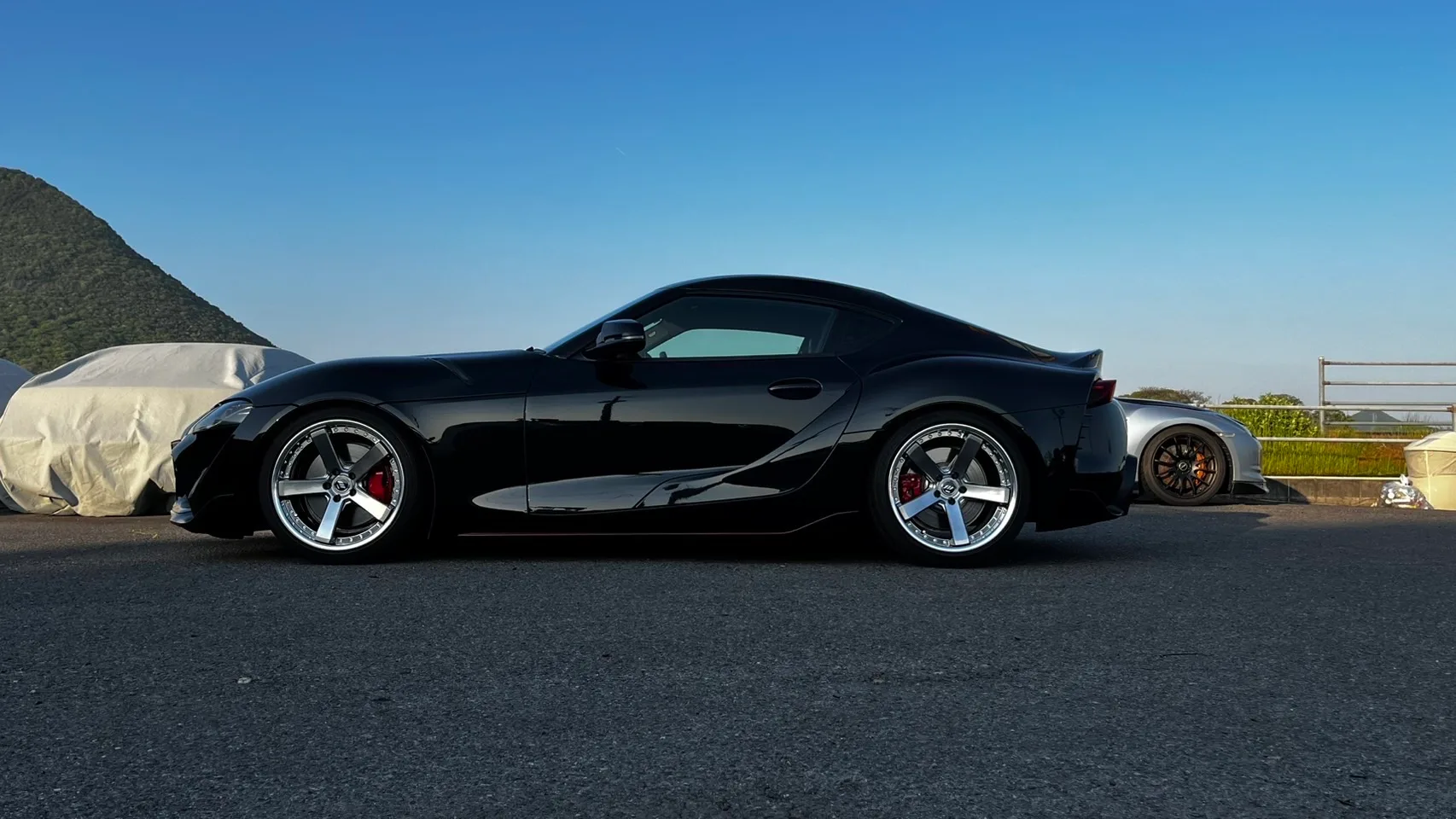 Work Back Label Zeast BST2 on Toyota Supra A90, photo 3