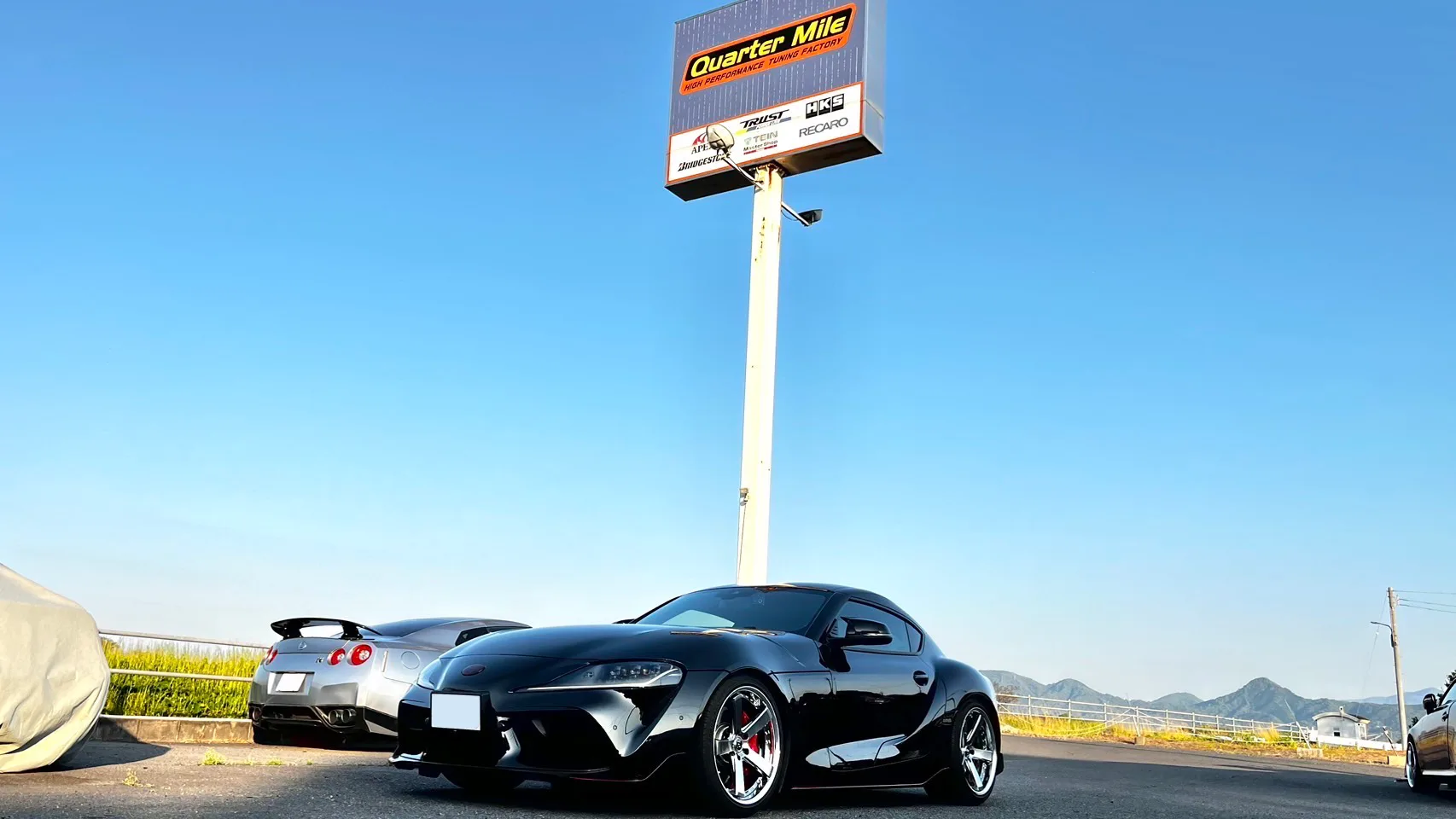 Work Back Label Zeast BST2 on Toyota Supra A90, photo 2