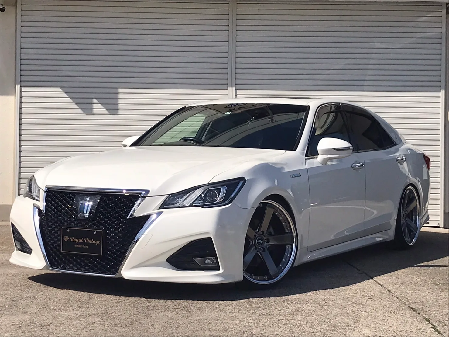 Work Back Label Zeast BST2 on Toyota Crown S210, photo 10