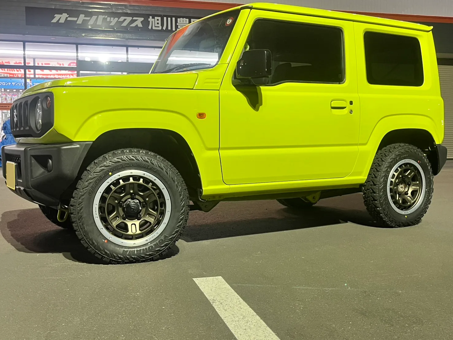 Work Crag T-GRABIC on Suzuki Jimny 3rd gen (JB), photo 7