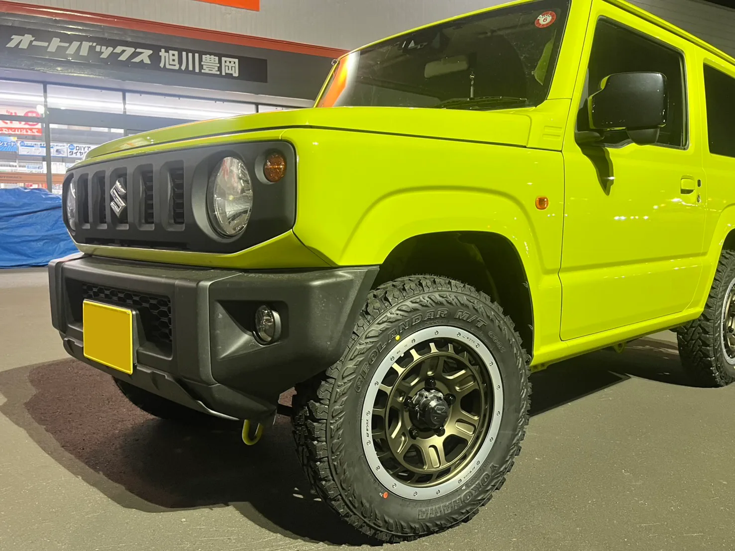 Work Crag T-GRABIC on Suzuki Jimny 3rd gen (JB), photo 6