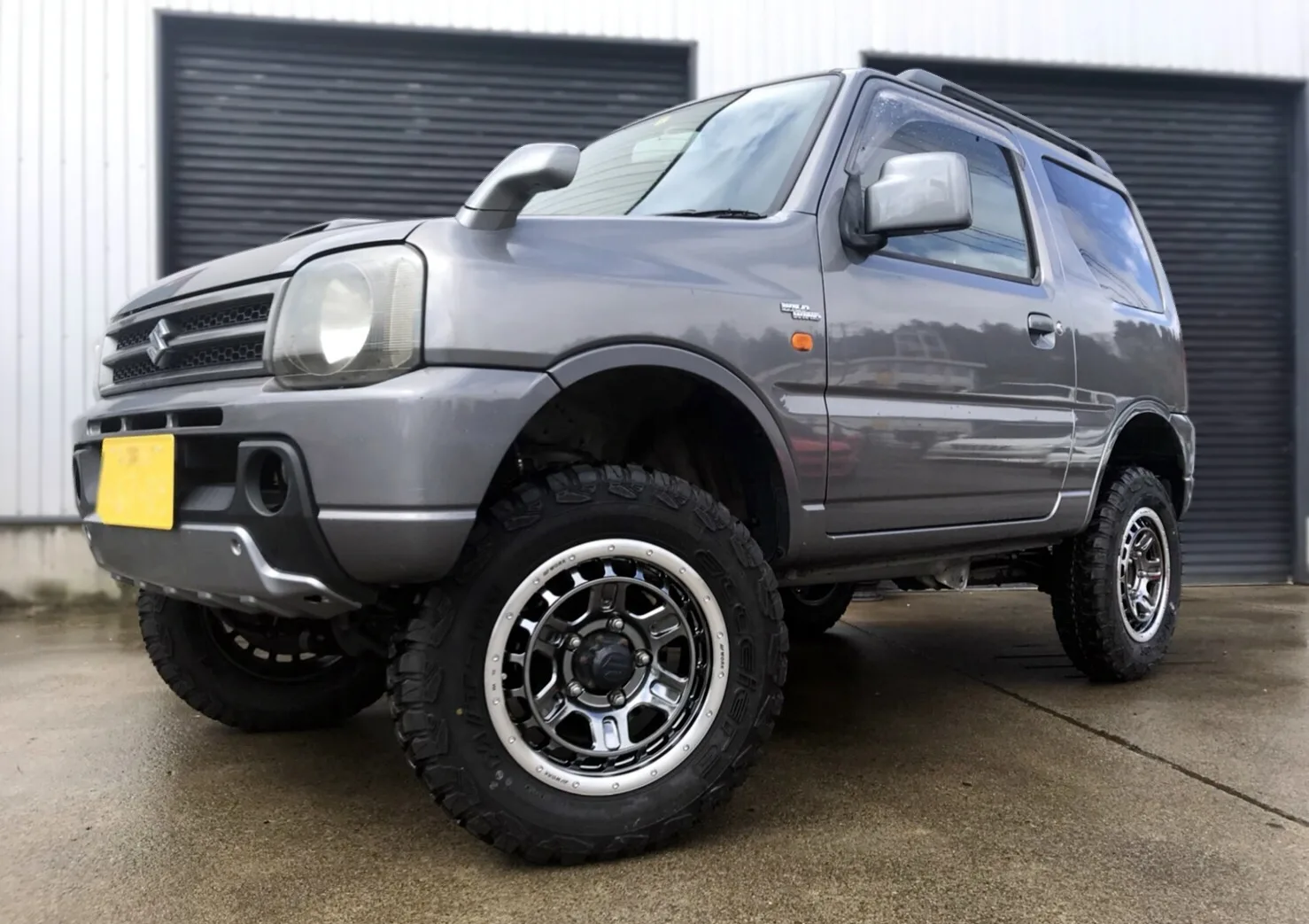 Work Crag T-GRABIC on Suzuki Jimny 3rd gen (JB)