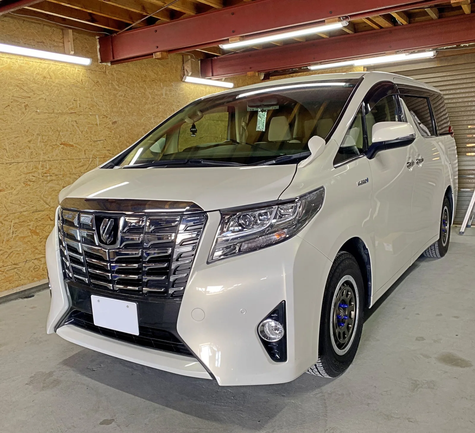 Work Crag T-GRABIC on Toyota Alphard AH30.1