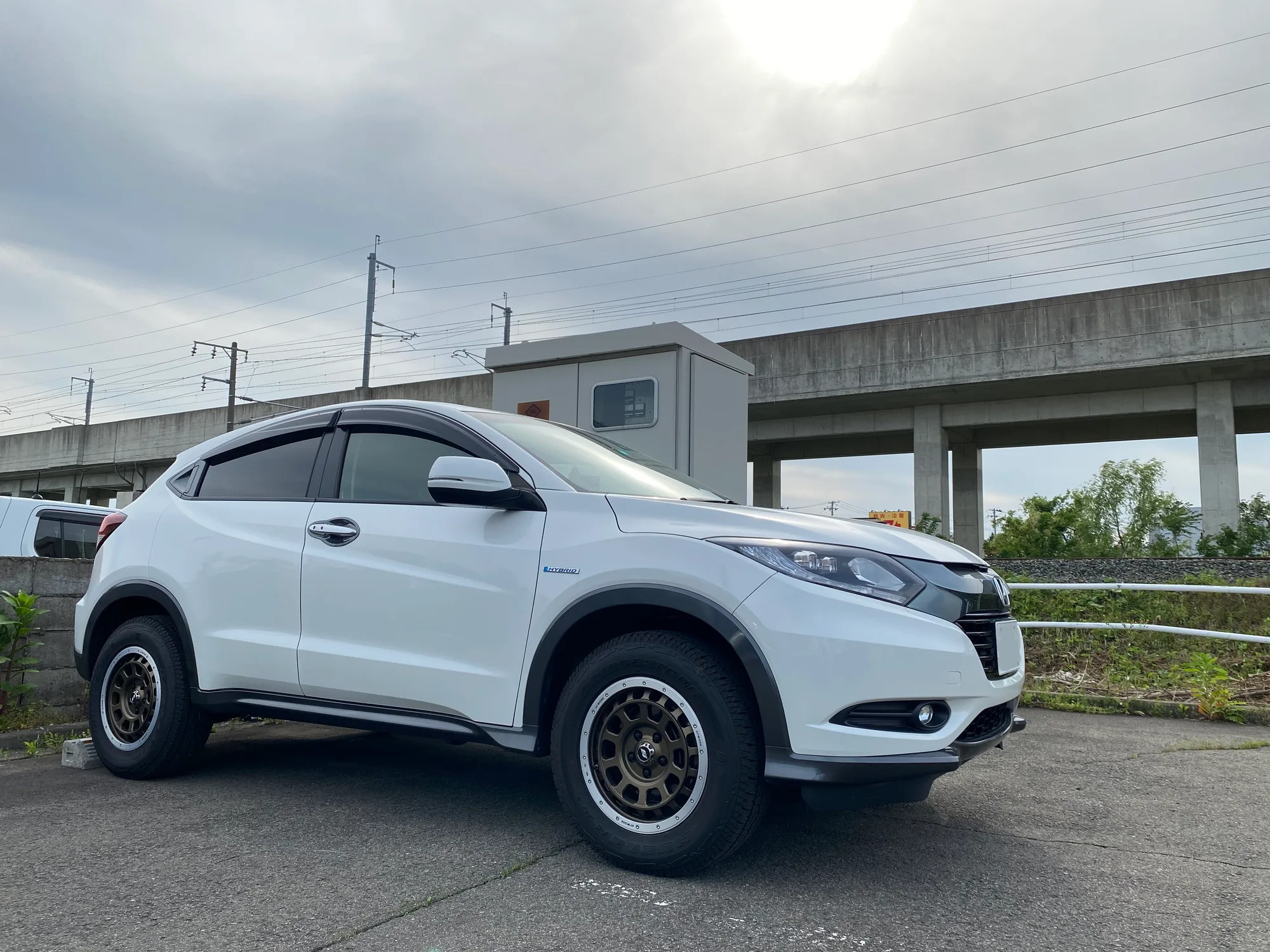 Work Crag T-GRABIC on Honda Vezel 1st gen (RU), photo 2