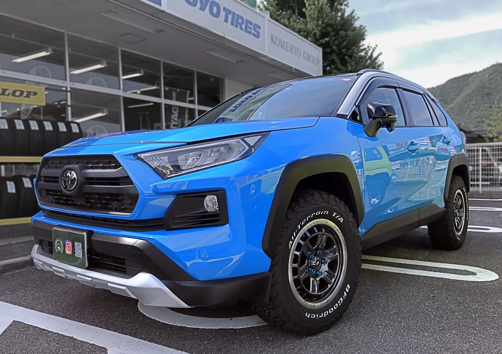 Work Crag T-GRABIC on Toyota RAV4 XA50, photo 2