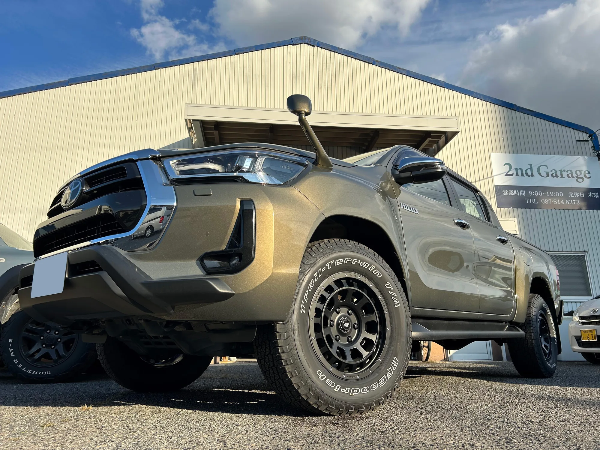Work Crag T-GRABIC on Toyota Hilux AN120, photo 3