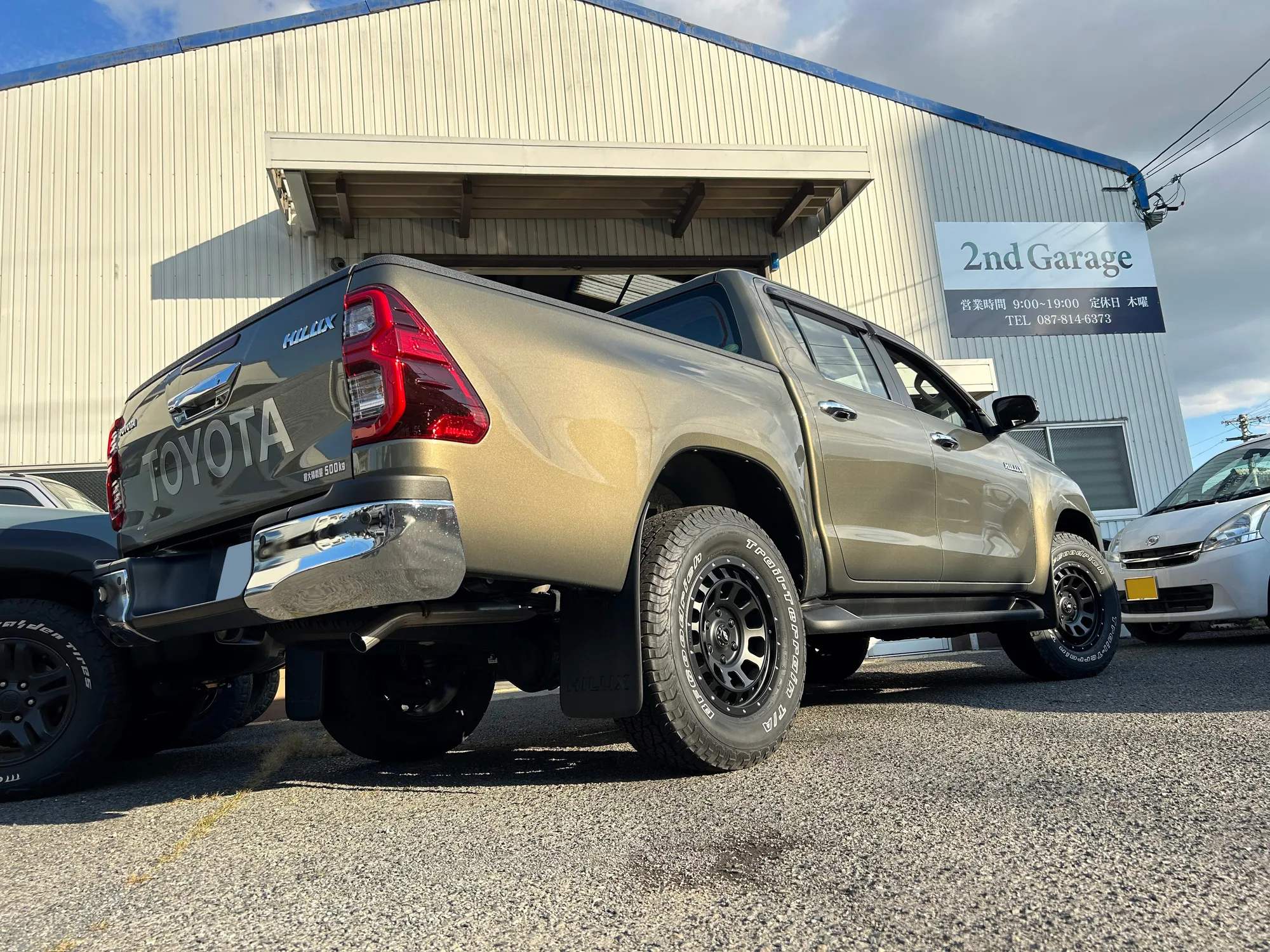 Work Crag T-GRABIC on Toyota Hilux AN120, photo 5