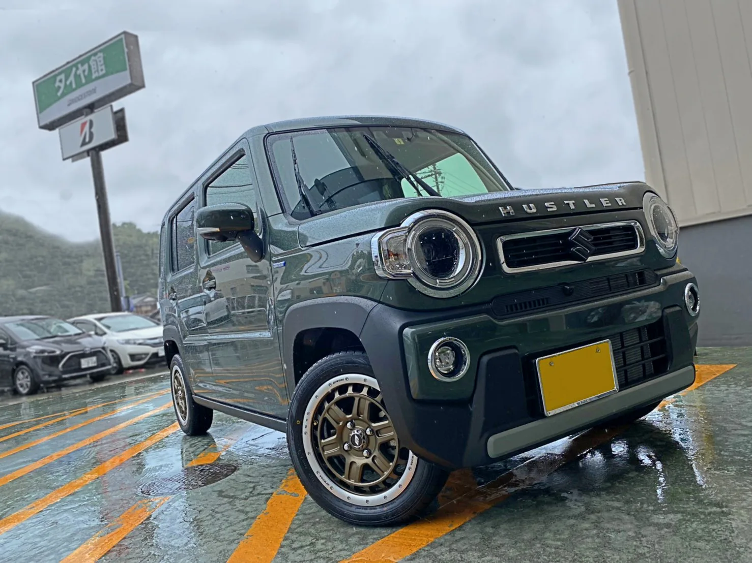 Work CTAG T-GRABICⅡ on Suzuki Hustler 2nd gen (MR52/MR92)