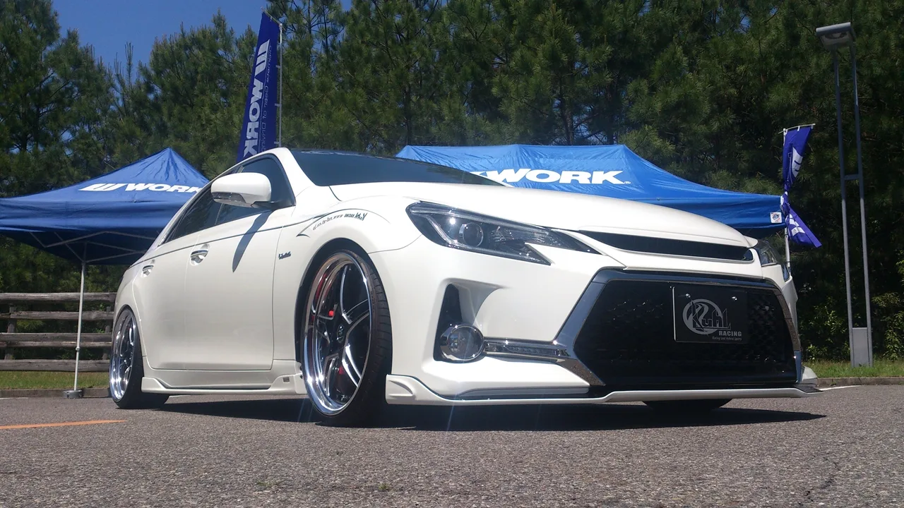 Work Durandal DD5.2 on Toyota Mark X X130