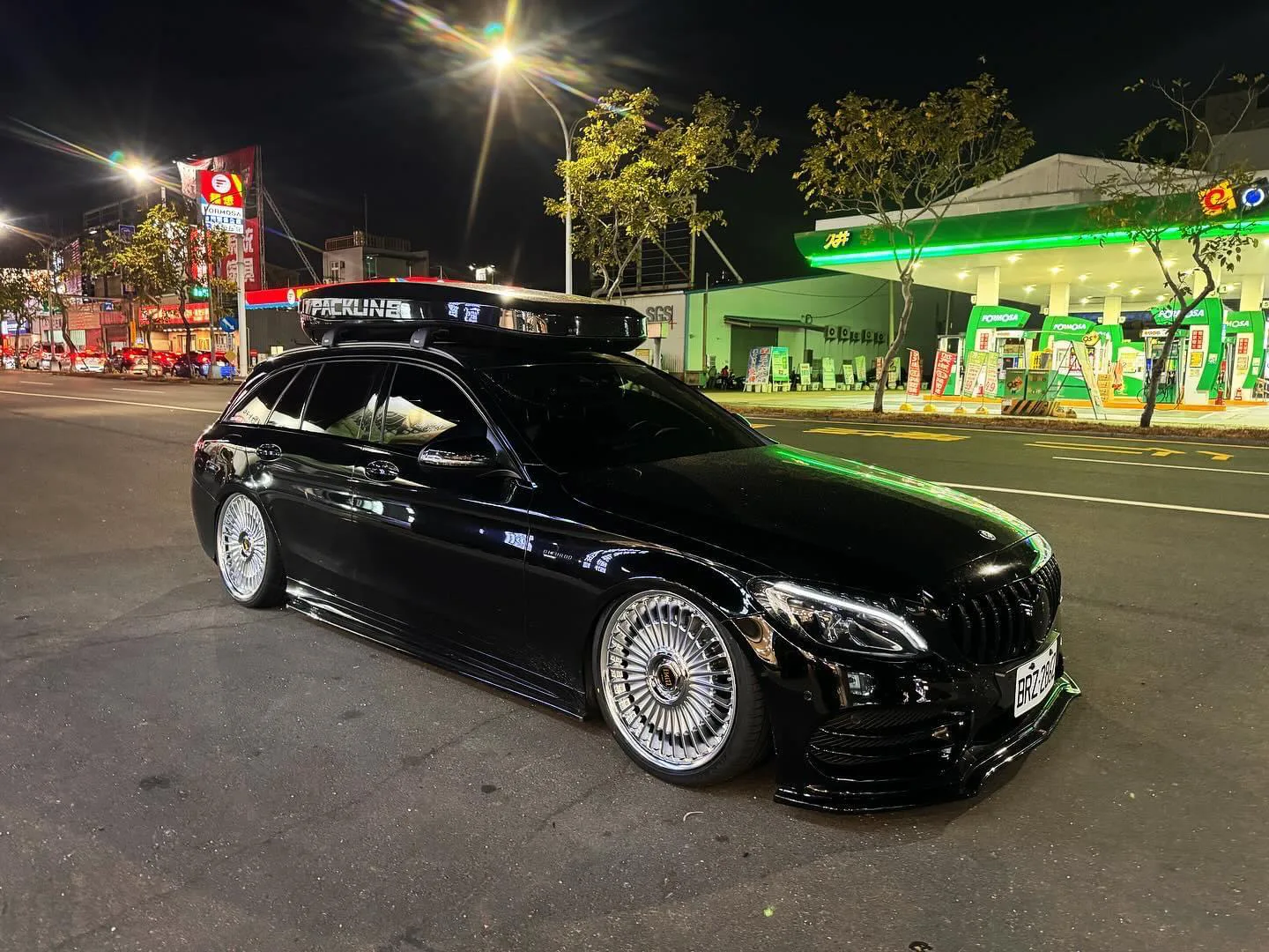 Work Emitz on Mercedes-Benz C-Class W205.1