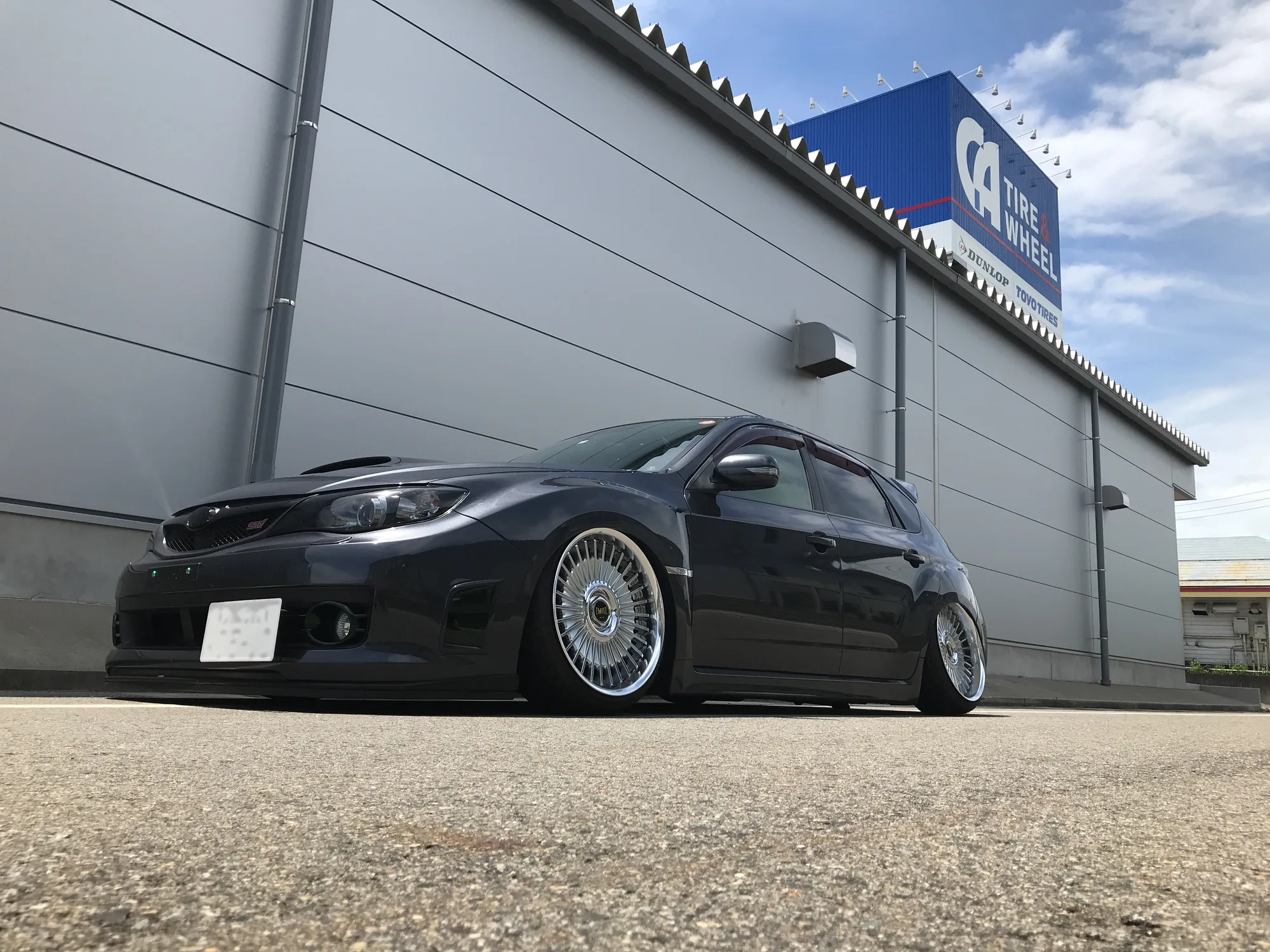 Work Emitz on Subaru Impreza GC/GF.1