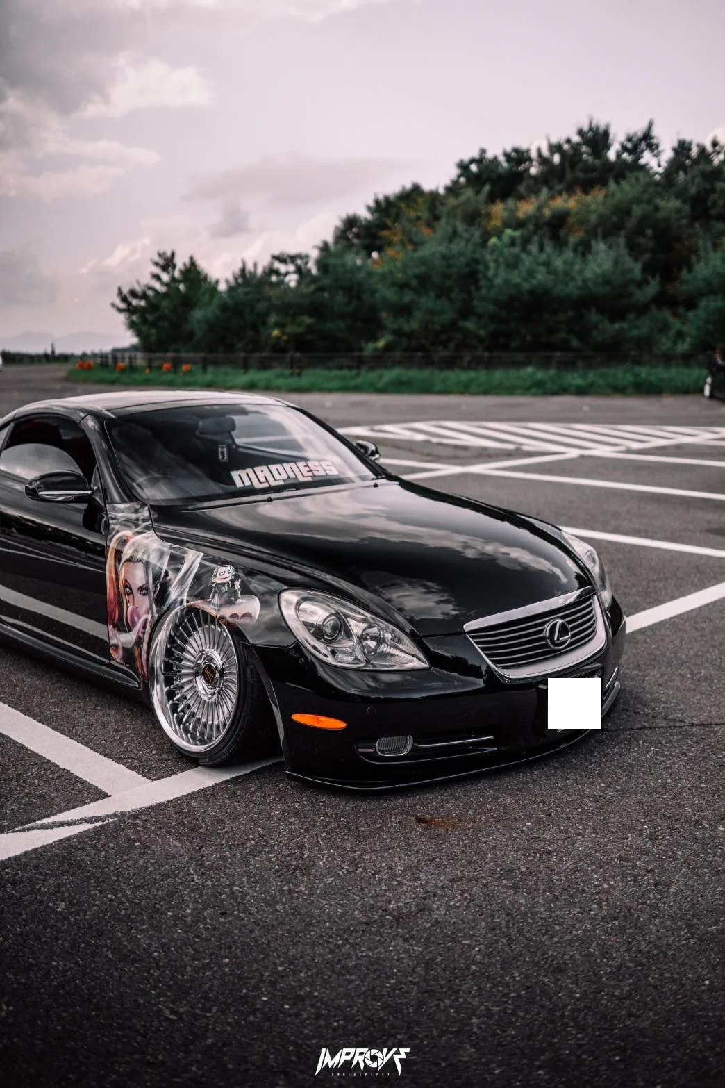 Work Emitz on Lexus SC Z40