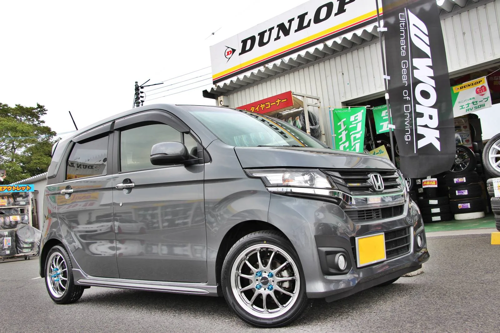 Work Emotion 11R on Honda N-WGN 1st gen (JH1/JH2)