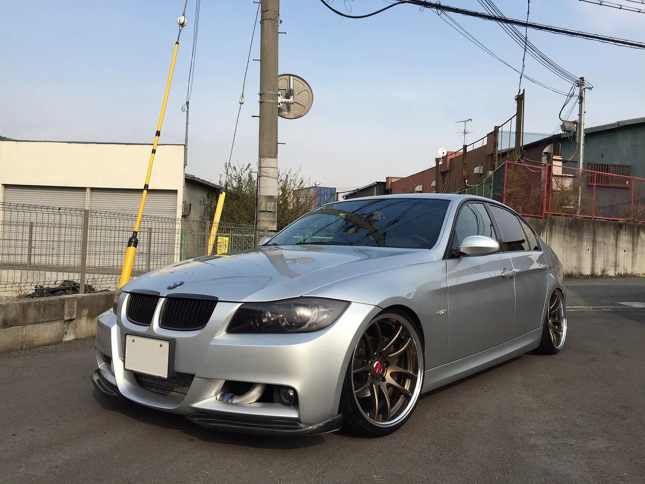 Work EMOTION CR 2p on BMW 3 Series E90.1