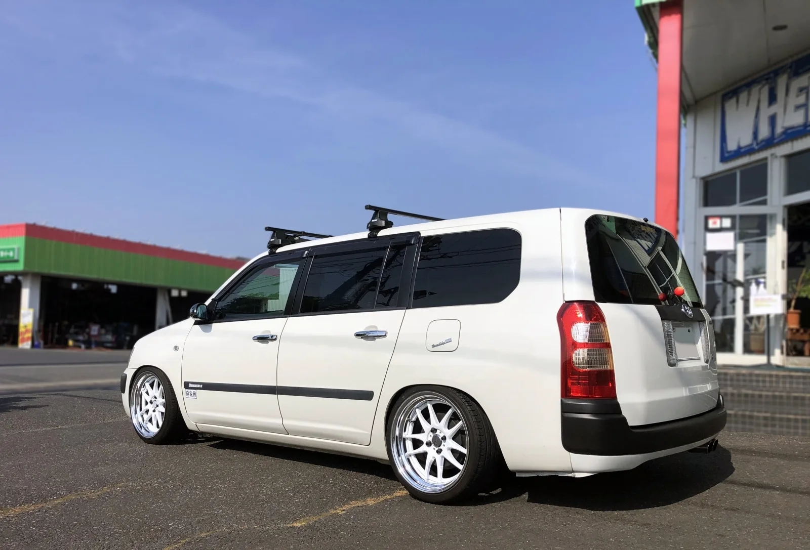 Work EMOTION CR 2p on Toyota Succeed P50, photo 2