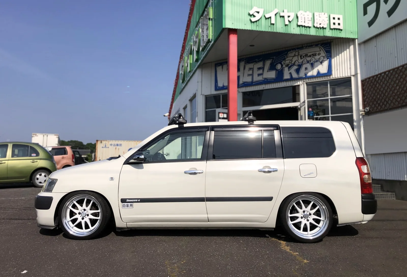 Work EMOTION CR 2p on Toyota Succeed P50, photo 3