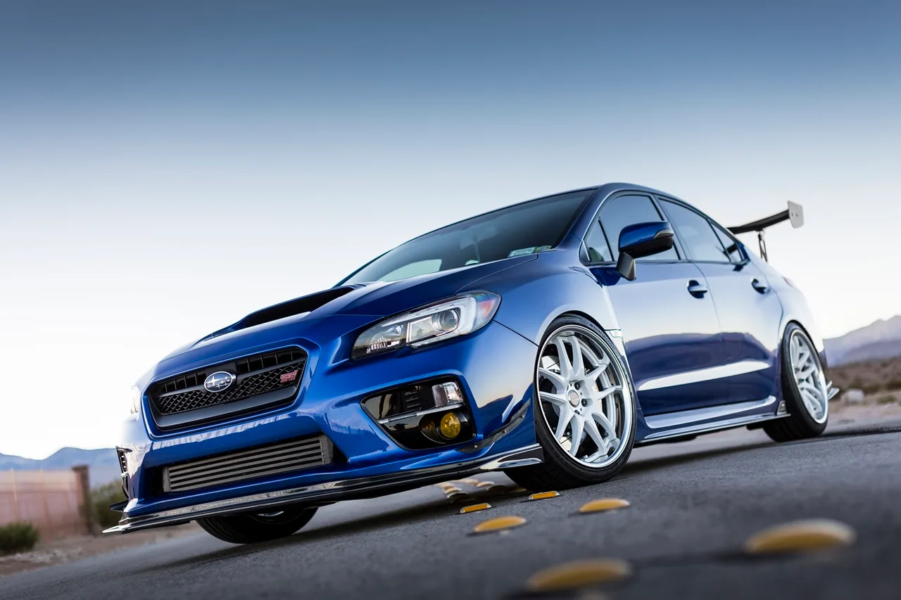 Work EMOTION CR 2p on Subaru WRX VA.1