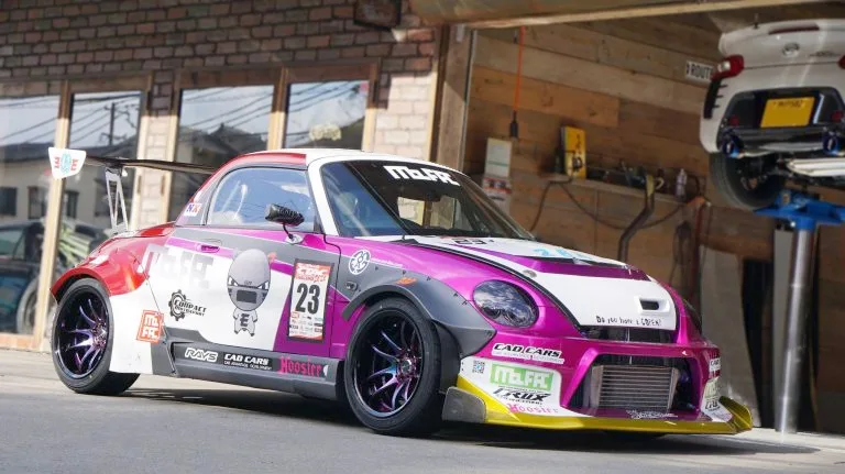 Work EMOTION CR 2p on Daihatsu Copen L880K (2002-2012)