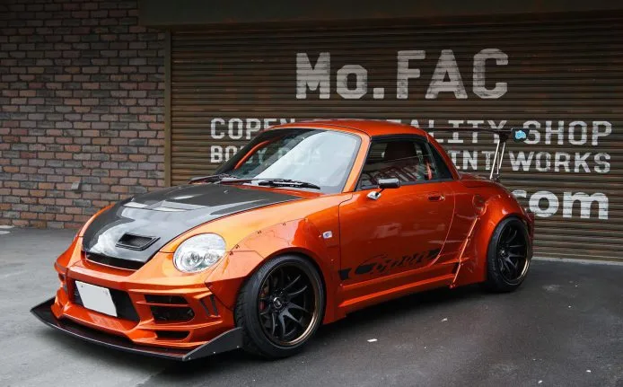Work EMOTION CR 2p on Daihatsu Copen L880K (2002-2012), photo 2