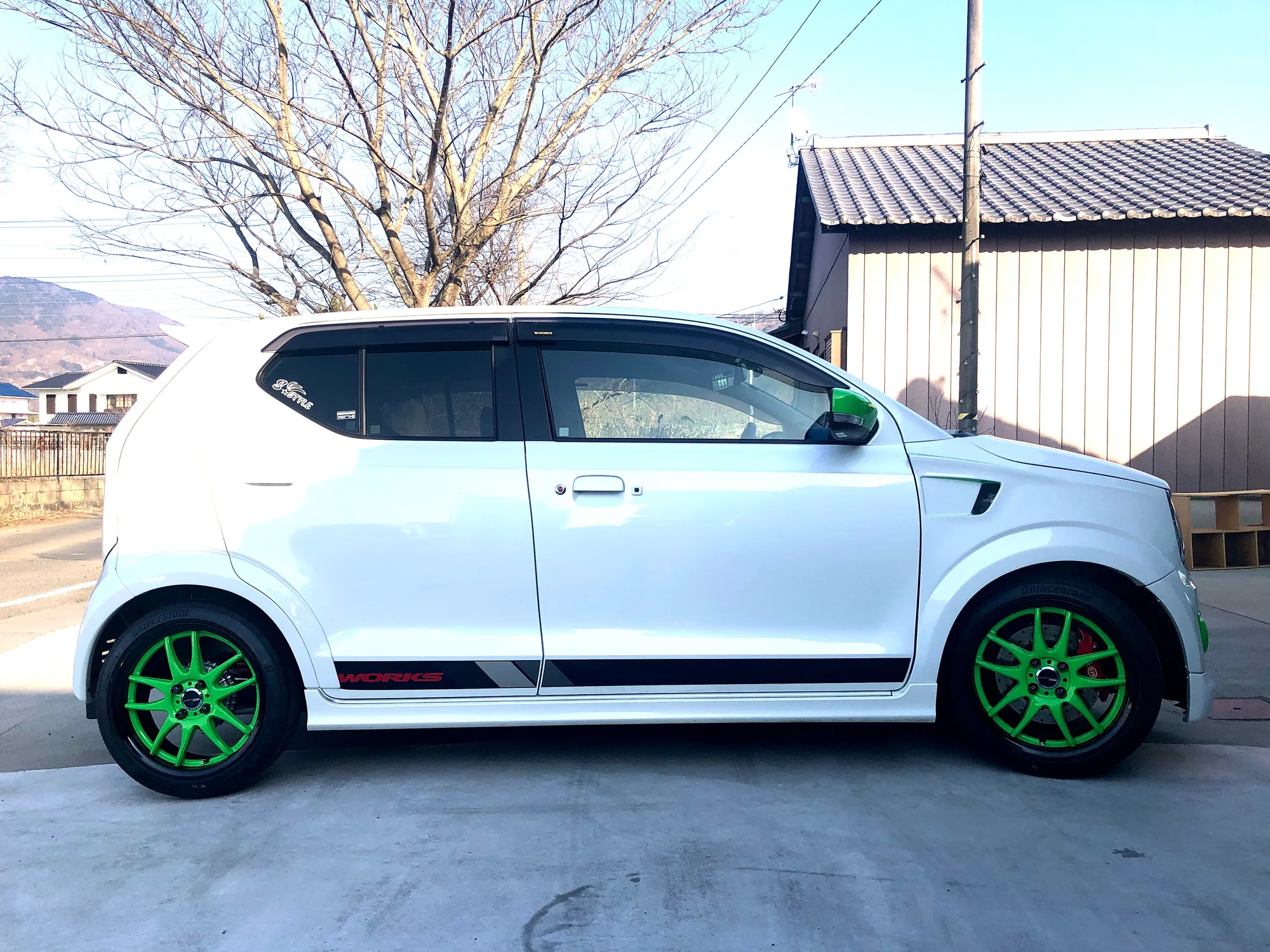Work EMOTION CR 2p on Suzuki Alto K10 (global), photo 5