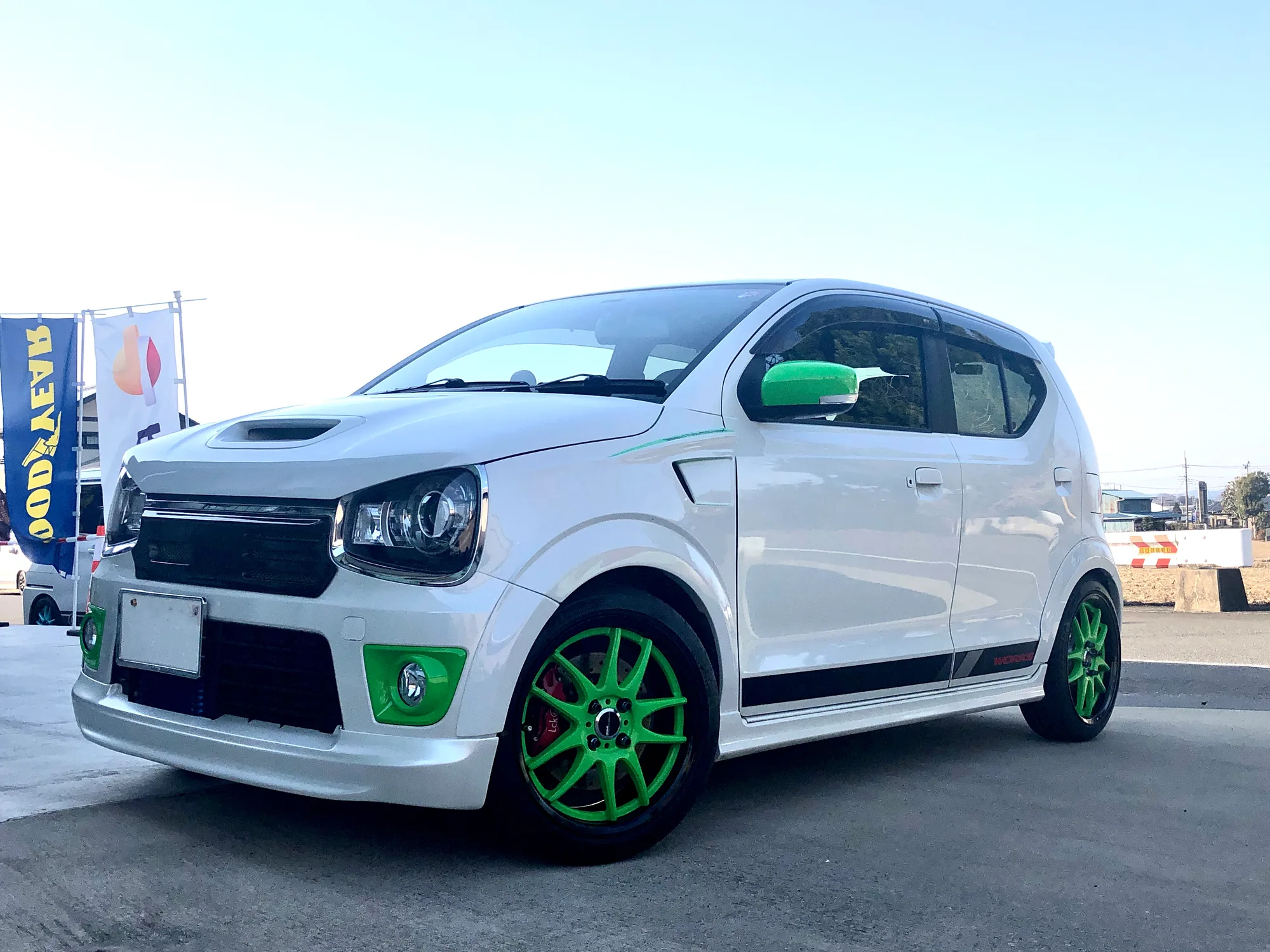 Work EMOTION CR 2p on Suzuki Alto K10 (global), photo 4