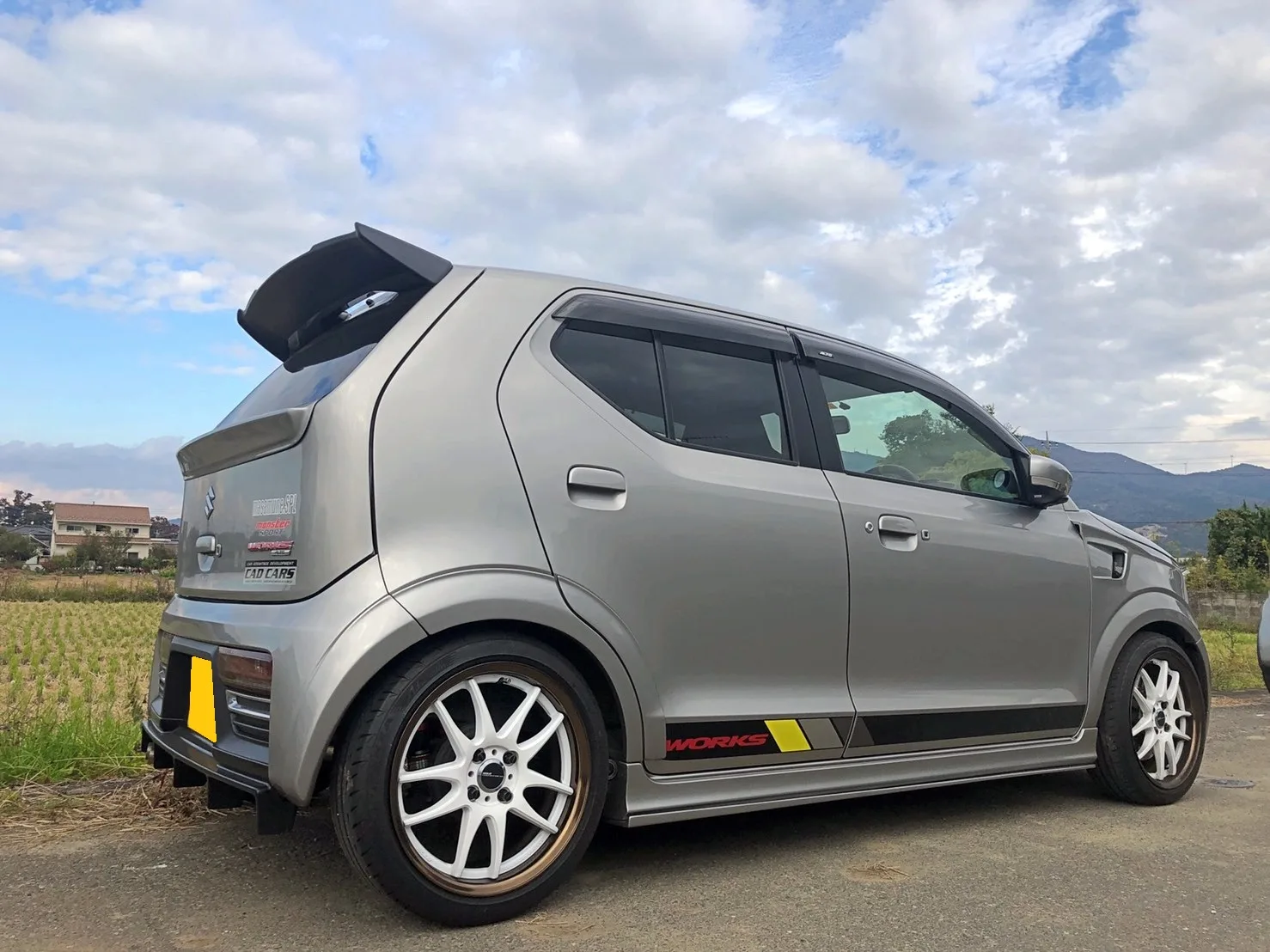 Work EMOTION CR 2p on Suzuki Alto K10 (global), photo 3