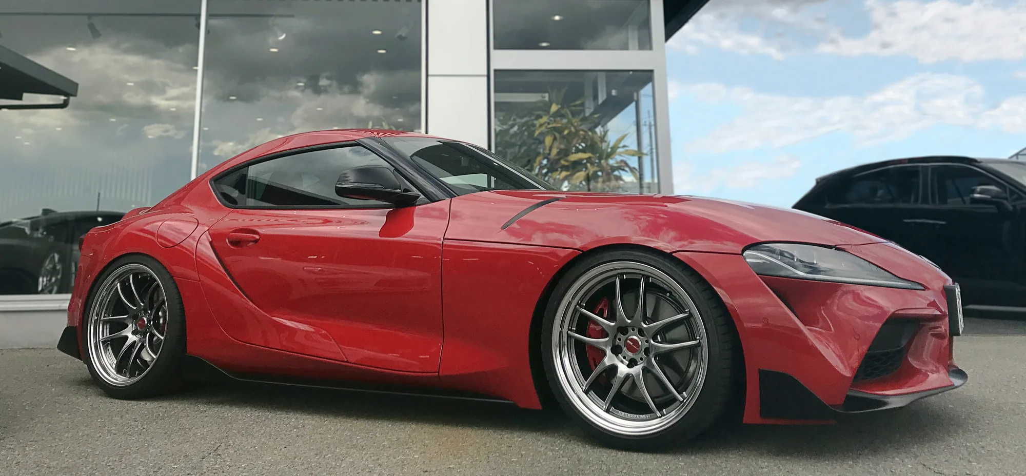 Work EMOTION CR 2p on Toyota Supra A90