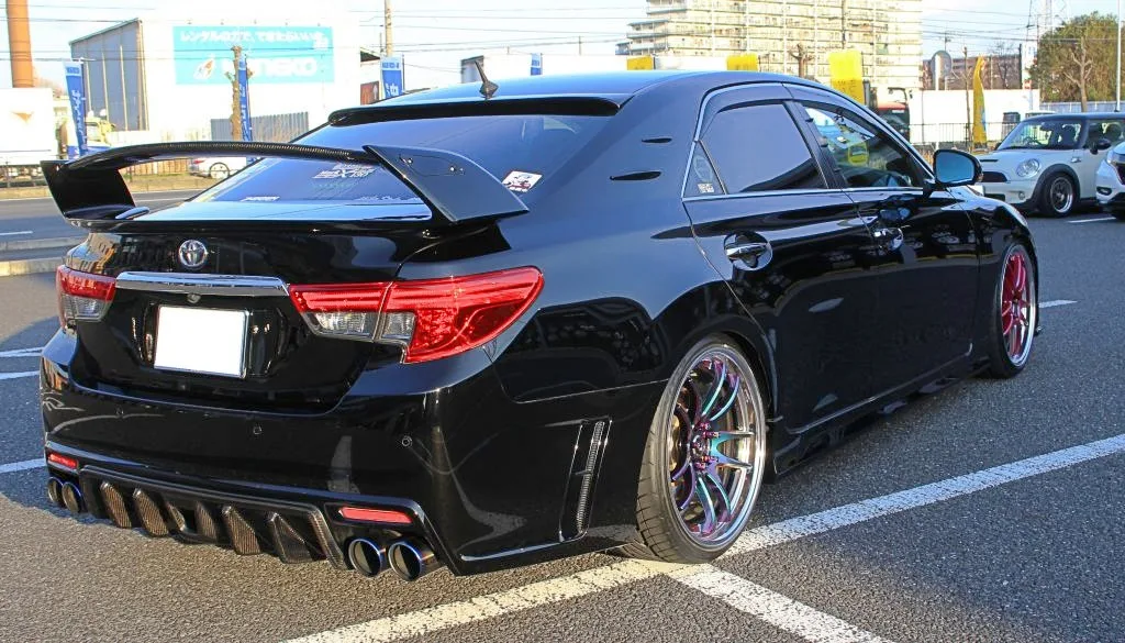 Work EMOTION CR 2p on Toyota Mark X X120, photo 3